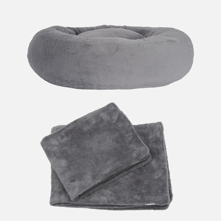 William Walker Bundle de lit rond pour chien Comfy Cloud